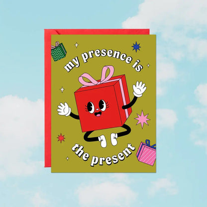 My Presence Present Card - PABOOM