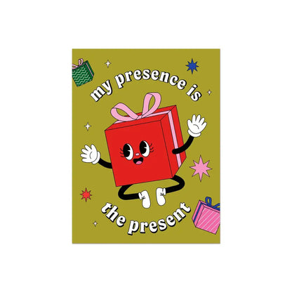 My Presence Present Card - PABOOM