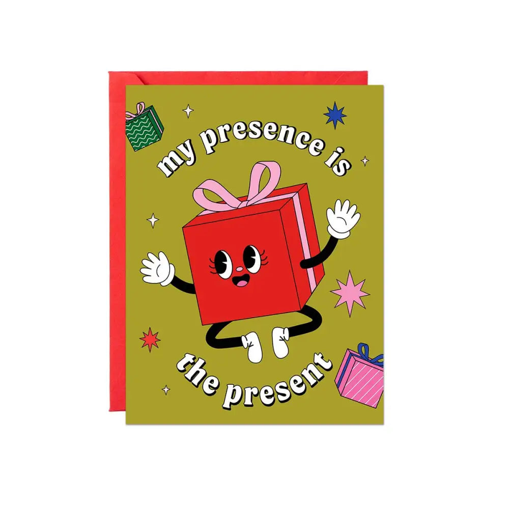 My Presence Present Card - PABOOM
