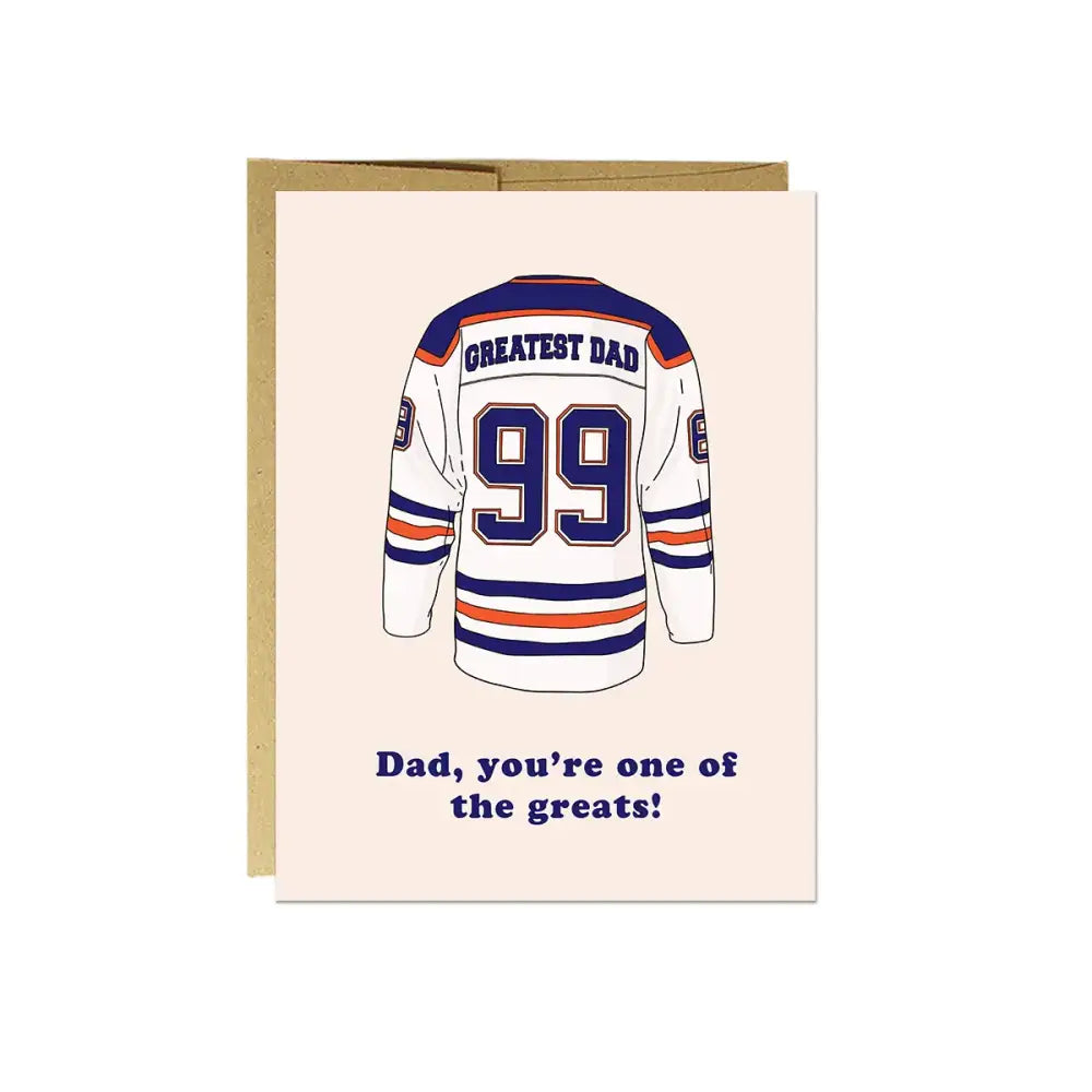 One of the Greats Dad Card - PABOOM