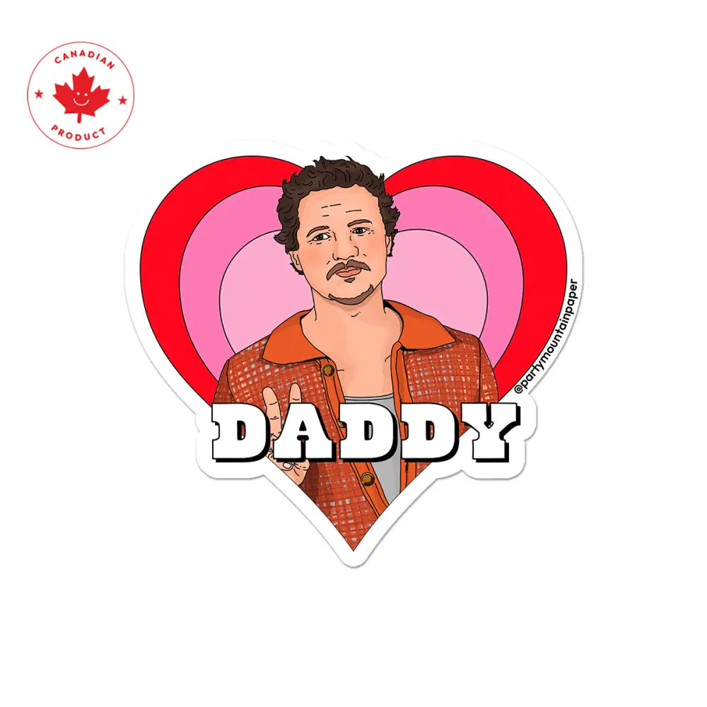 Party Mountain Paper co. - Pedro Daddy Sticker