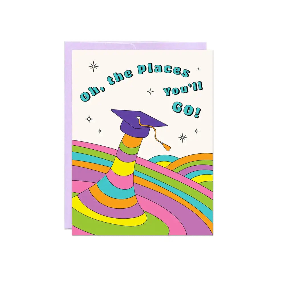 Places You'll Go Grad Card - PABOOM