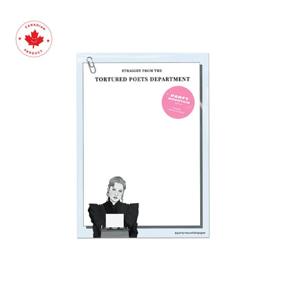 Party Mountain Paper co. - Poets Notepad