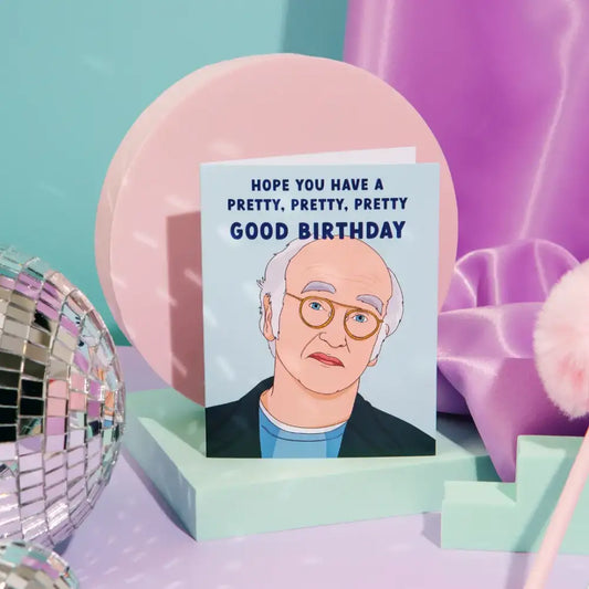 Pretty Good Birthday Card - PABOOM