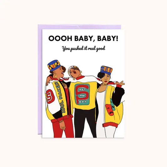 Push It Card - PABOOM