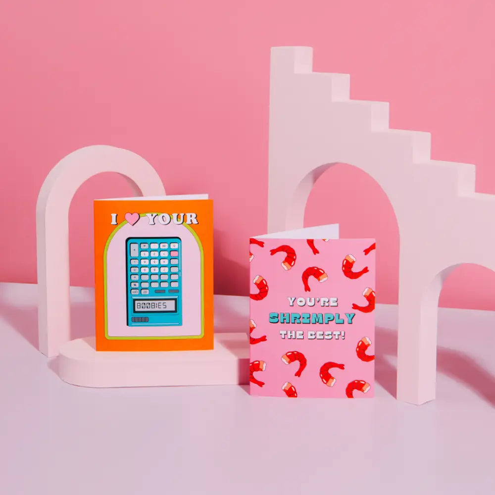 Party Mountain Paper co. - Shrimply The Best Card