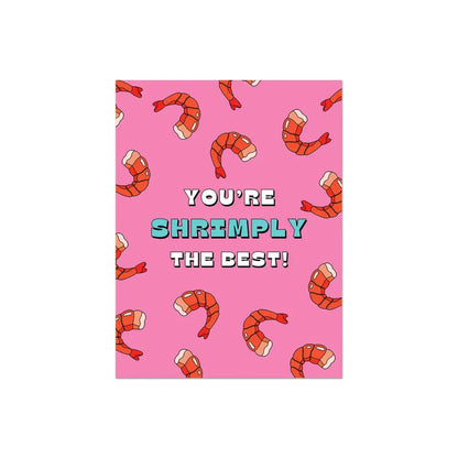 Party Mountain Paper co. - Shrimply The Best Card