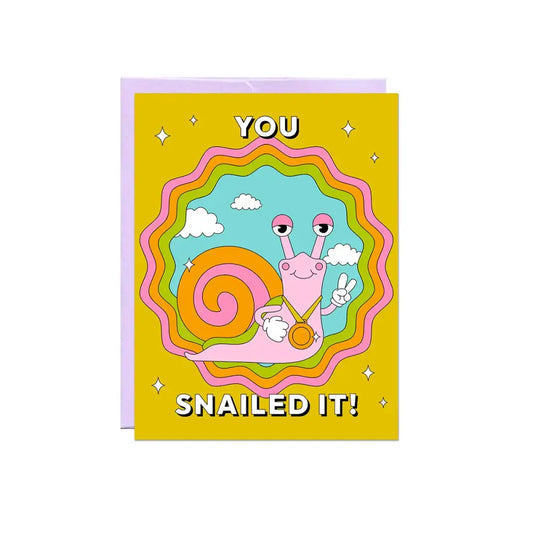 Snailed It! Card - PABOOM