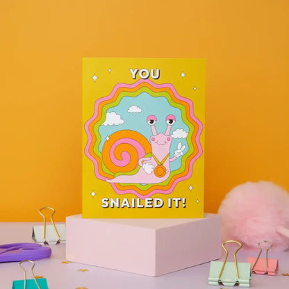Snailed It! Card - PABOOM