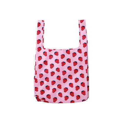 Strawberry Foldable Nylon Tote - PABOOM