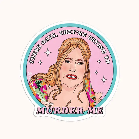 Tanya Murder Me Sticker - PABOOM