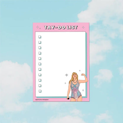 Party Mountain Paper co. - Tay-Do List Notepad