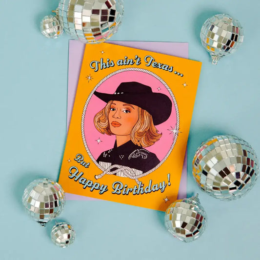 Texas Birthday Card - PABOOM