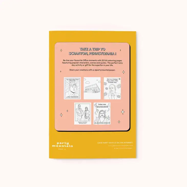 The Office Colouring Book - PABOOM