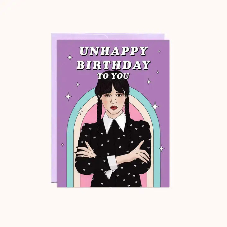 Unhappy Birthday Card - PABOOM