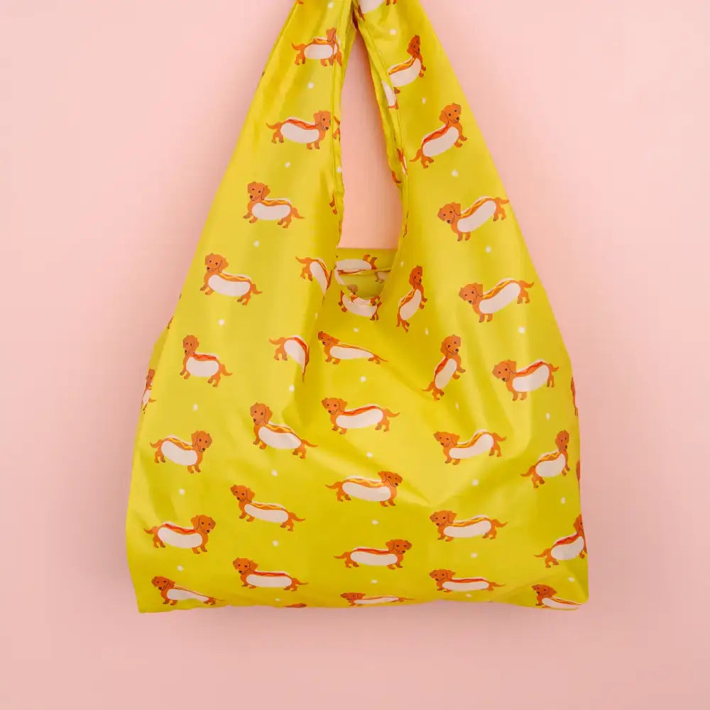 Weiner Dog Foldable Nylon Tote - PABOOM