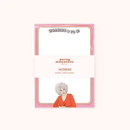 Working 9 to 5 Notepad - PABOOM