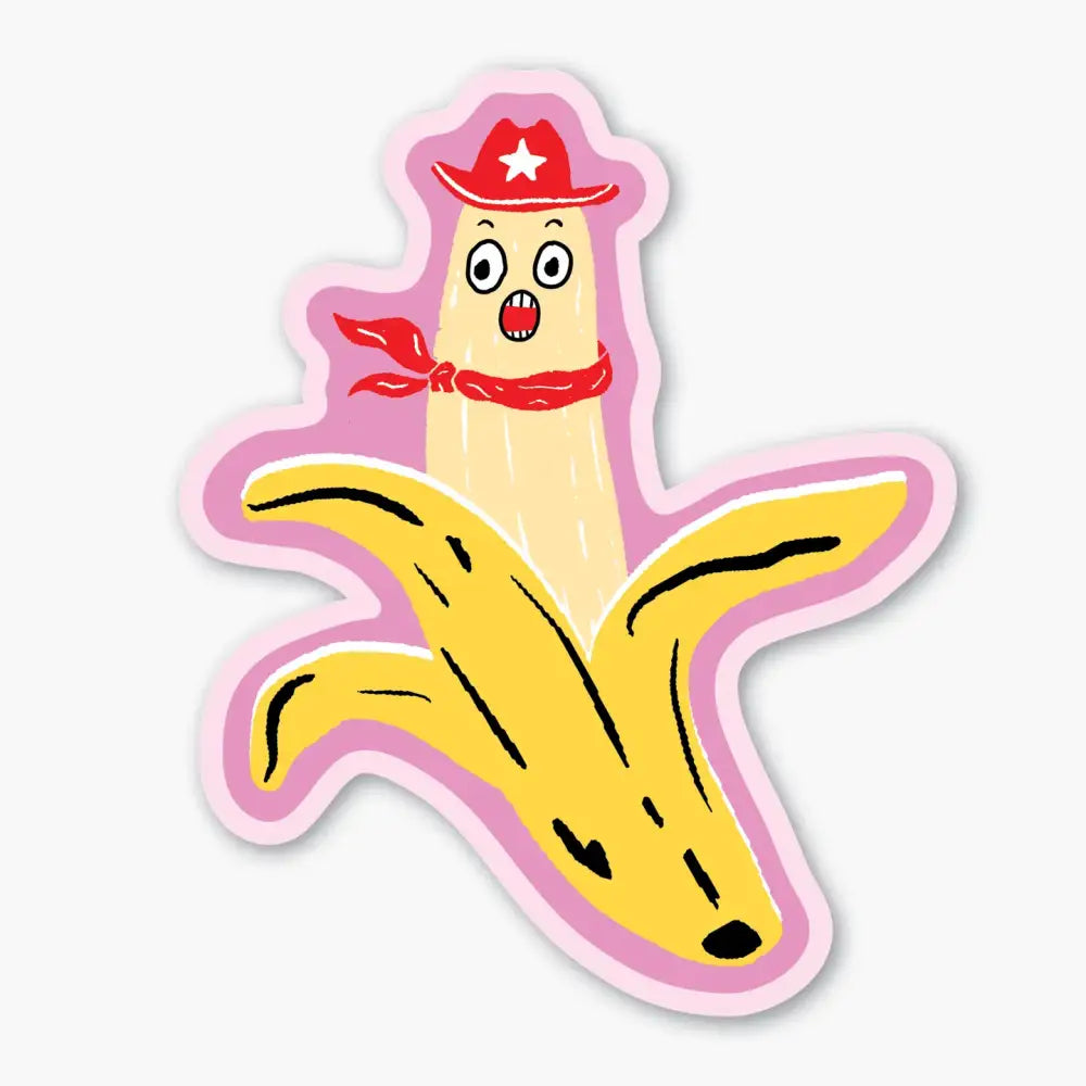 Banana Sticker - PABOOM