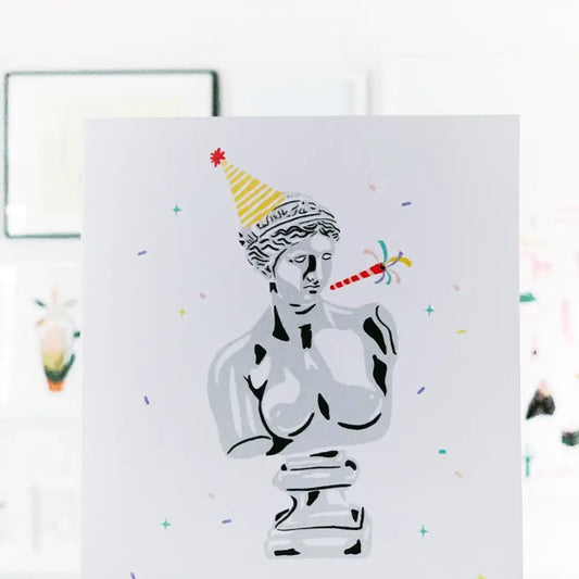 Birthday Bust Card - PABOOM