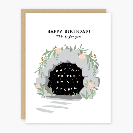 Birthday Portal Card - PABOOM