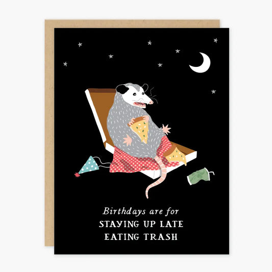 Birthday Possum Card - PABOOM