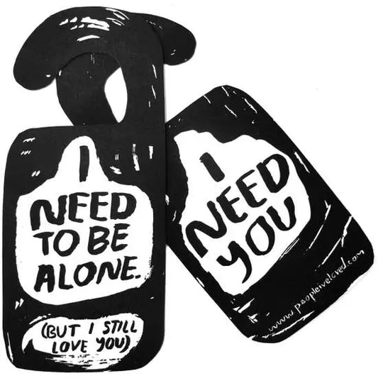 Alone Time Door Hanger - PABOOM