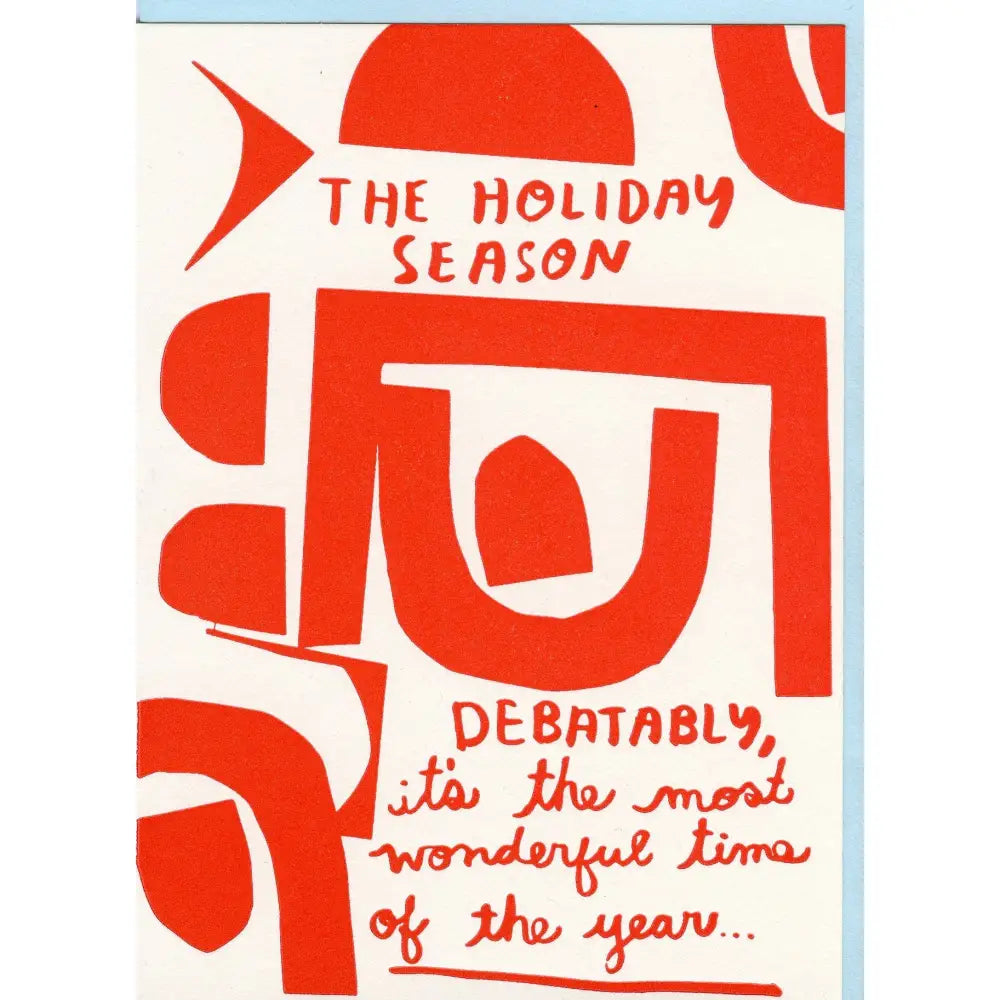 Debatably The Most Wonderful Time Card Set - PABOOM