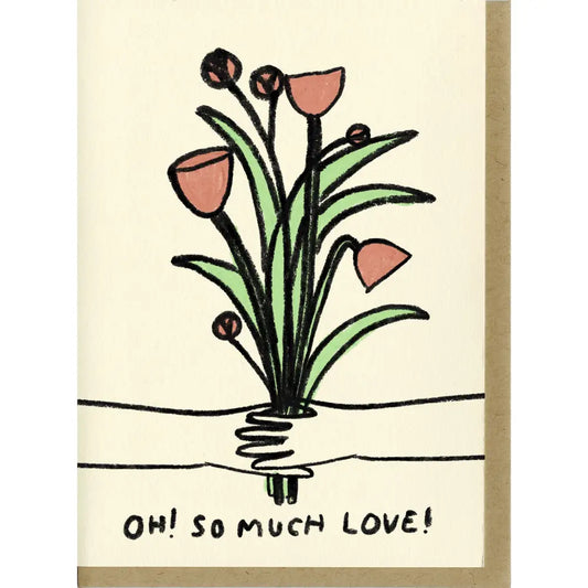 Oh So Much Love Card - PABOOM