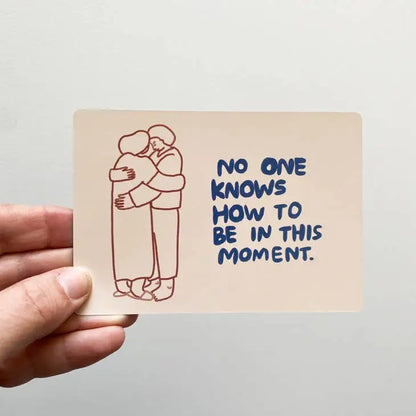 Sitting With Sadness Card Deck - PABOOM