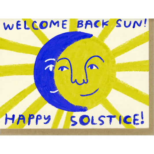Welcome Back Sun Card - PABOOM