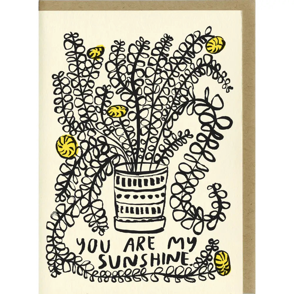 You Are My Sunshine Card - PABOOM