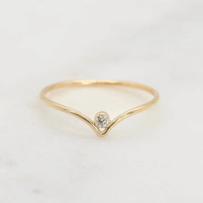 PETITE GOLD - Aria Ring 5 / Gold Filled
