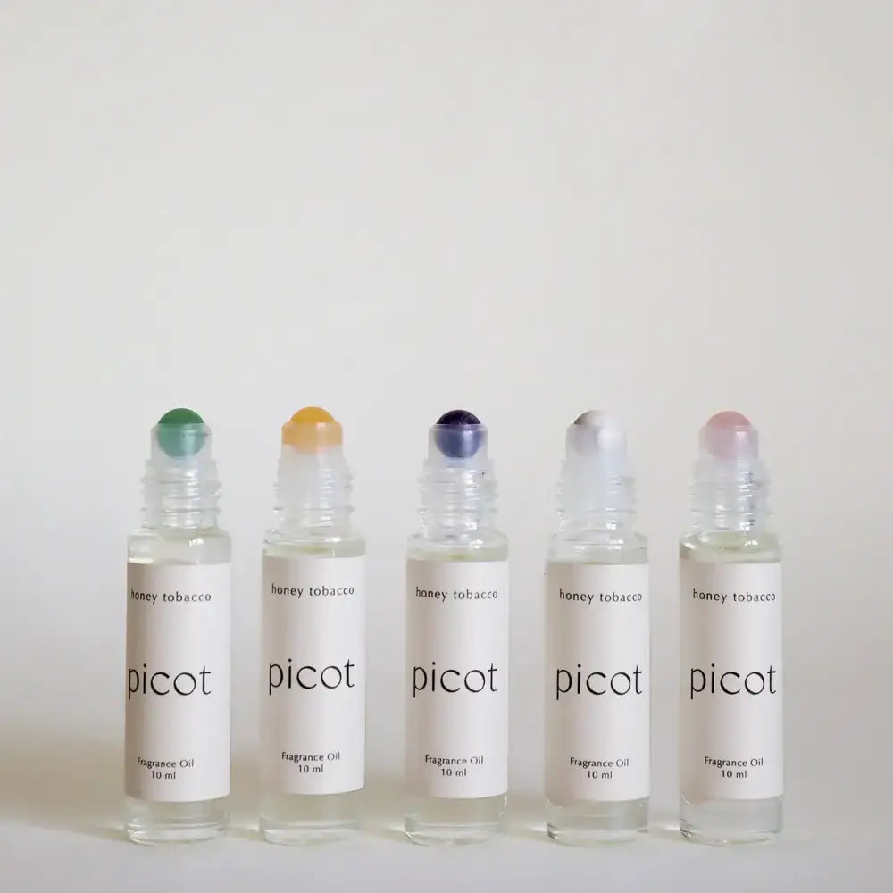 Honey Tobacco Fragrance Roller Green Adventurine - PABOOM