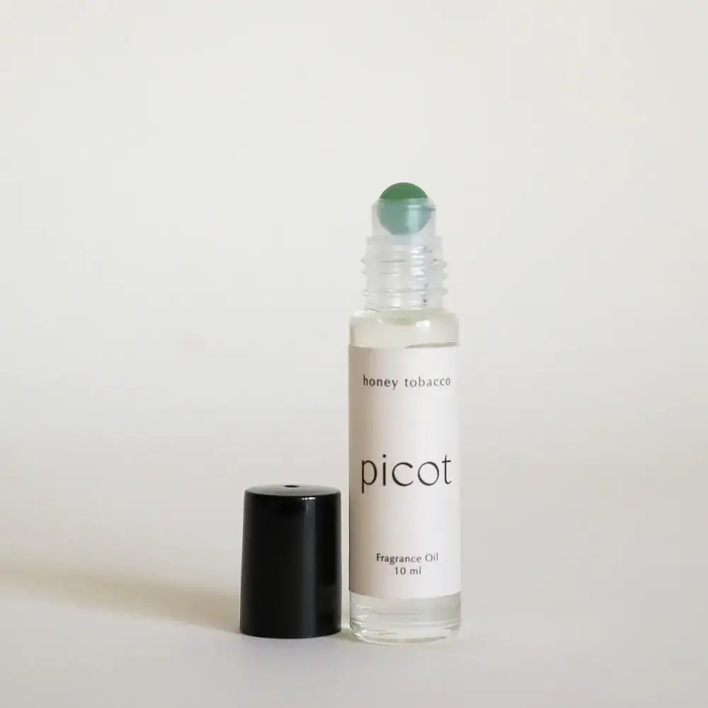 Picot Honey Tobacco Crystal Roller - Sodalite