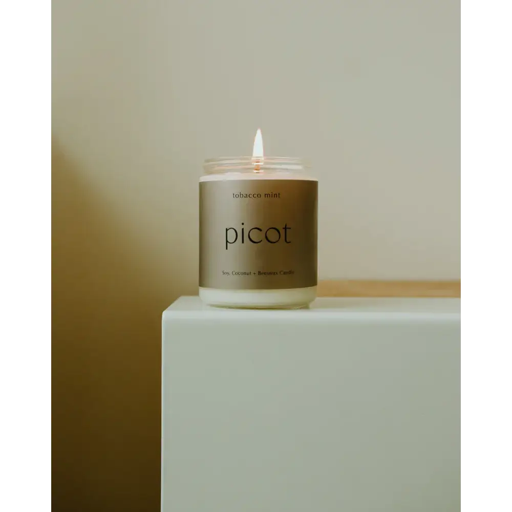 Tobacco Mint Candle - PABOOM