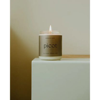 Tobacco Mint Candle - PABOOM