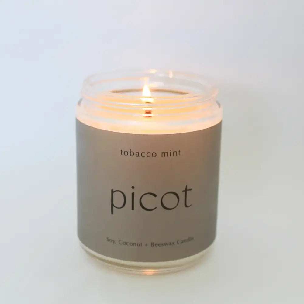 Tobacco Mint Candle - PABOOM