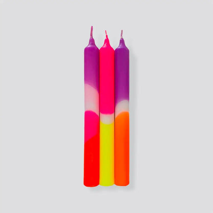 Pink Stories - Infusion Dip Dye Neon Candles