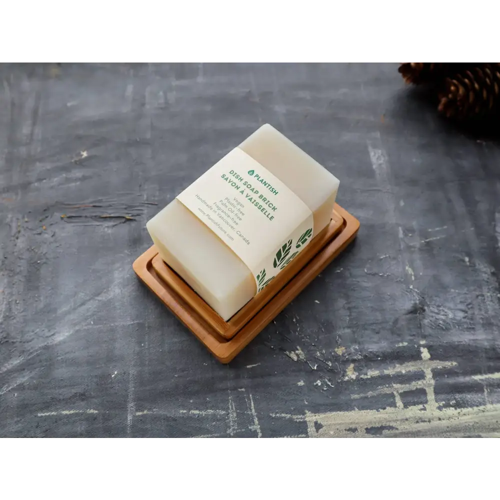 Plantish - Dual-layer Bamboo Soap Dish