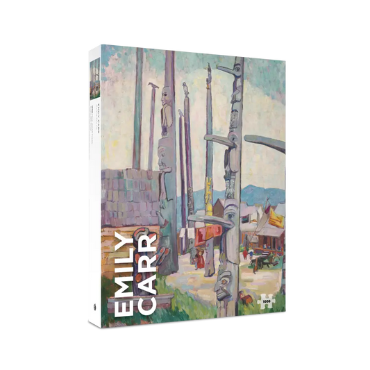 Pomegranate - Emily Carr: Totem Poles 1000-Piece Jigsaw Puzzle