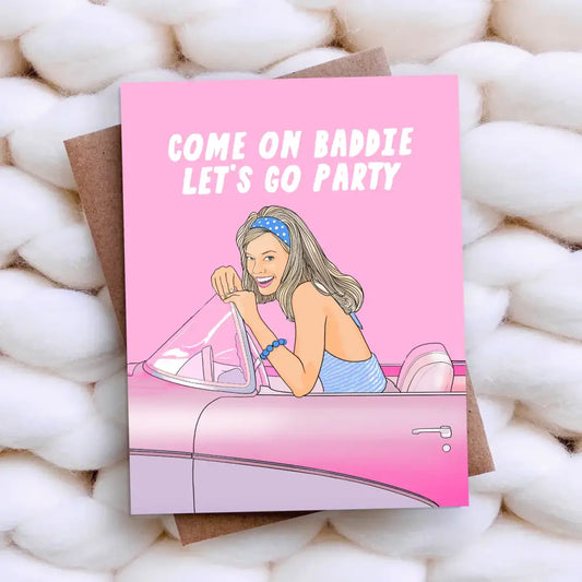 Come on Barbie Card - PABOOM