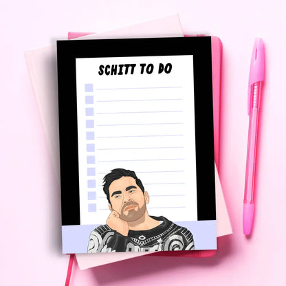 Pop Cult Paper - Schitt’s Creek Funny To Do List Notepad Culture Planner