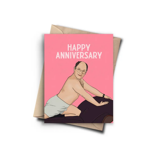 Pop Cult Paper - Seinfeld George Costanza Funny Anniversary Card