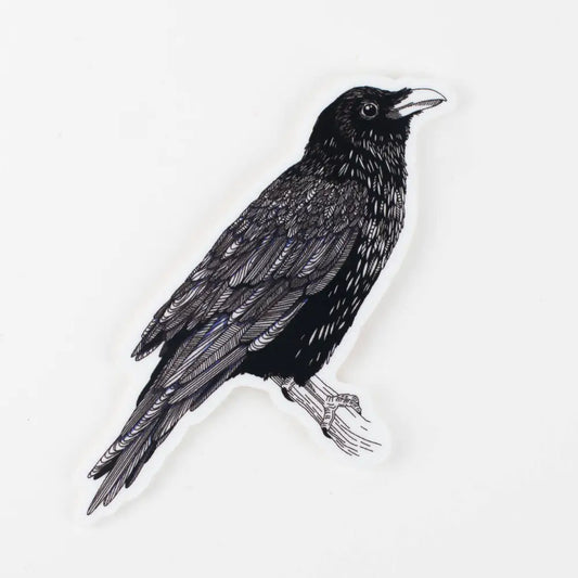 Porchlight Press Letterpress - Sticker: Raven