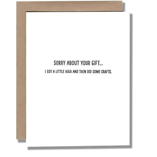 Letterpress Card - PABOOM