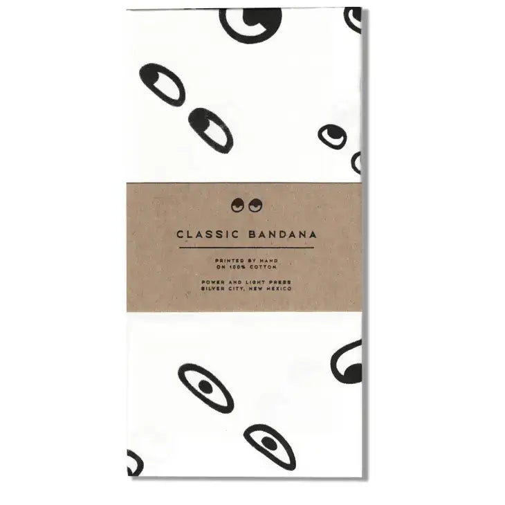 Cotton Bandana - Googly Eyes - PABOOM