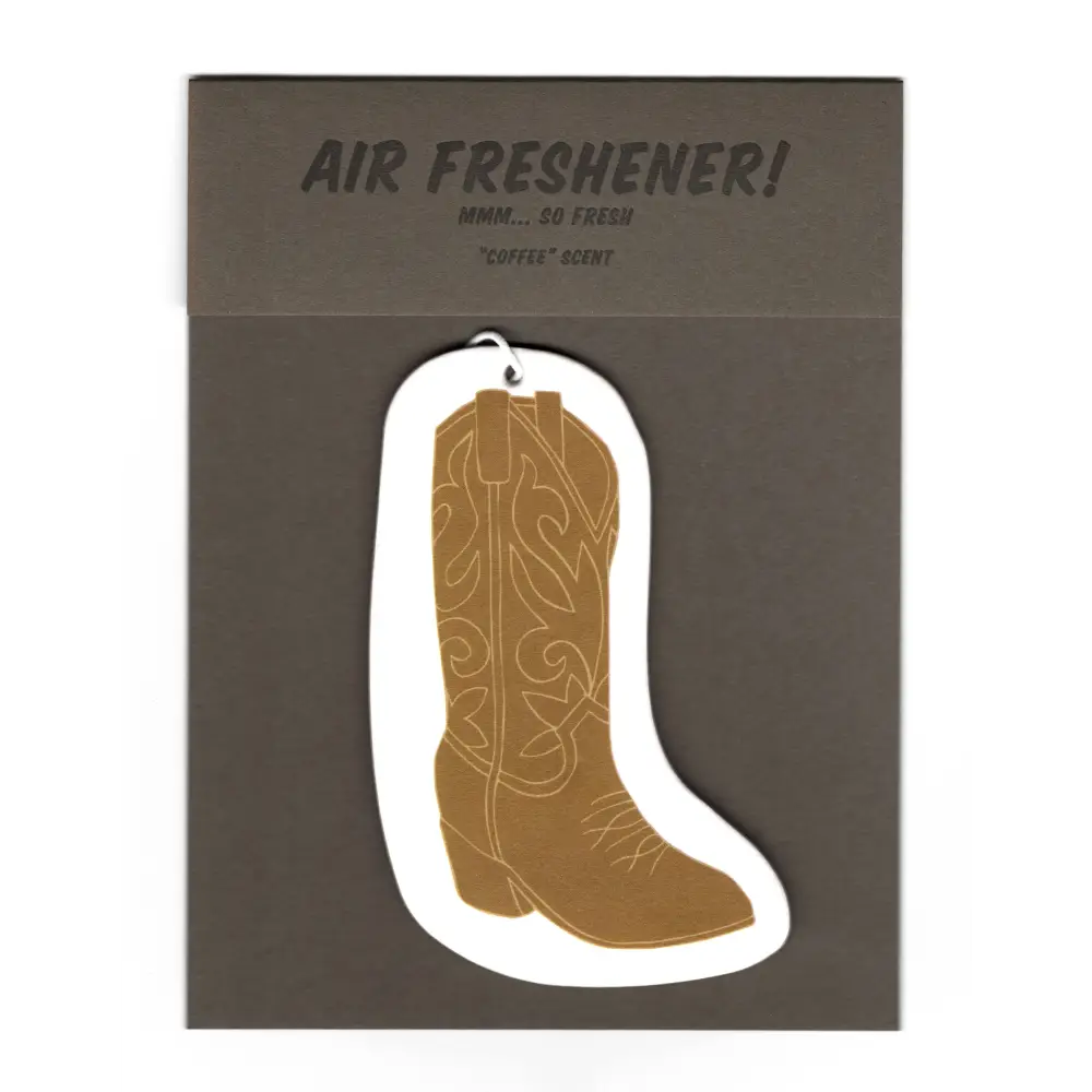 Power and Light Press - Cowboy Boot Air Freshener