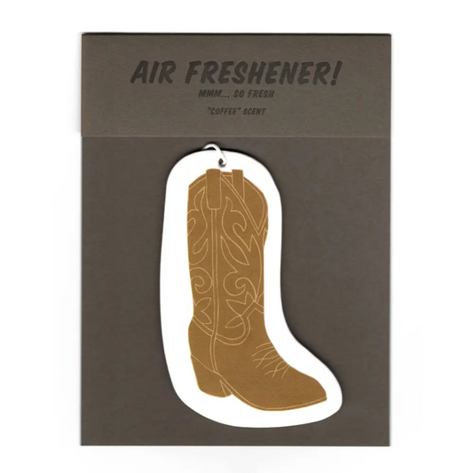 Power and Light Press - Cowboy Boot Air Freshener