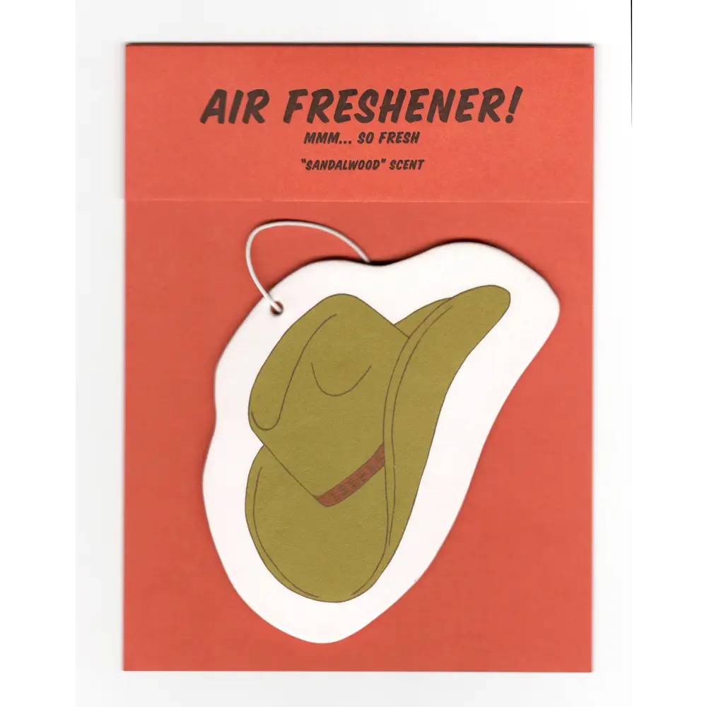 Power and Light Press - Cowboy Hat Air Freshener