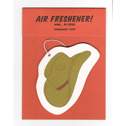 Power and Light Press - Cowboy Hat Air Freshener